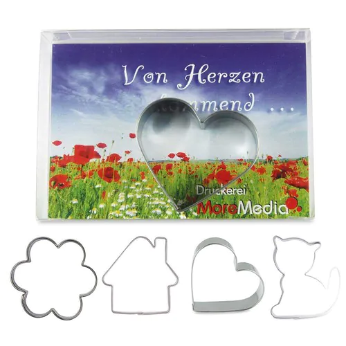 Baking-shape in a box - winter - House