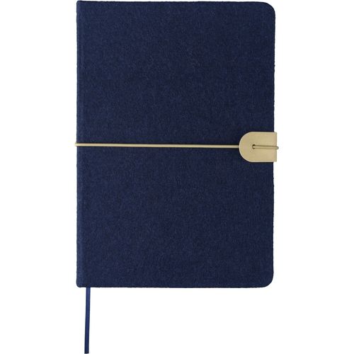 Carnet A5 en feutre recyclé Dario