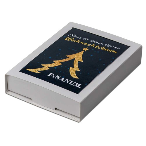 Christmas tree out of the box - with digital printing Christmas tree out of the box - with digital printing