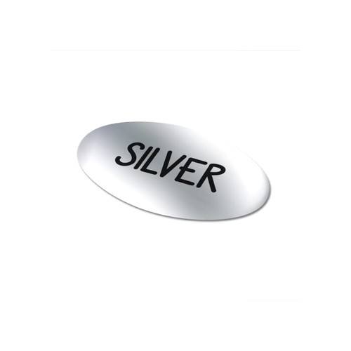 Vinyl Sticker Ovale 30x15mm Vinyl Sticker Ovale 30x15mm