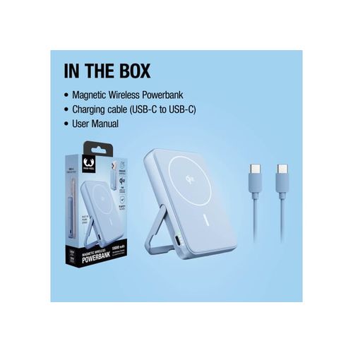 Fresh 'n Rebel Wireless Powerbank 10000mAh Compatible with MagSafe