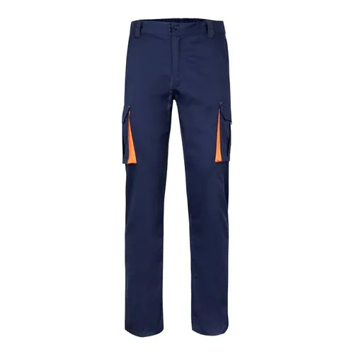 VL FIDES. Pantalón elástico bicolor multibolsillos (240g/m²), en algodón (46%), EME (38%) y poliéster (16%) VL FIDES. Pantalón elástico bicolor multibolsillos (240g/m²), en algodón (46%), EME (38%) y poliéster (16%)