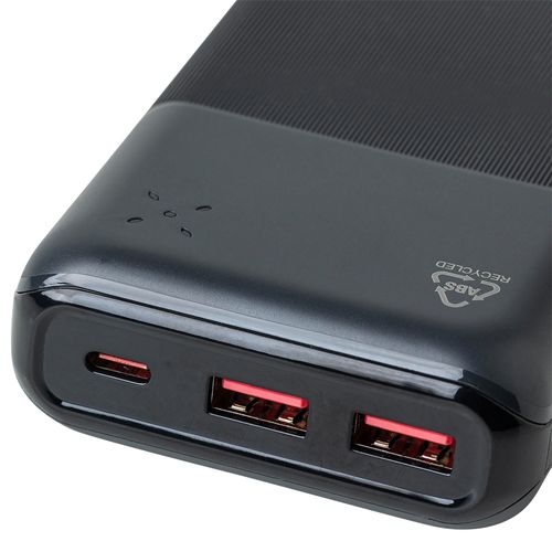 Gerecycled ABS powerbank Rayen Gerecycled ABS powerbank Rayen
