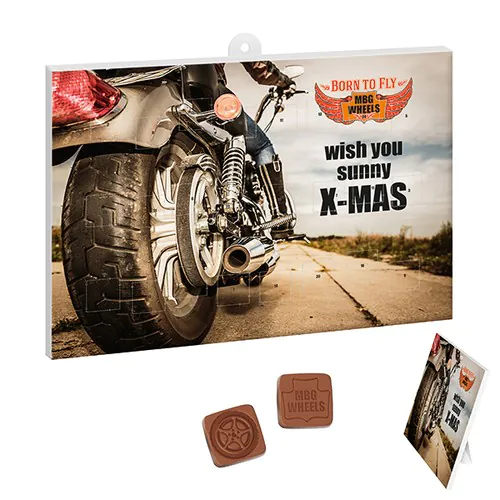 A. Calendar Custom. Choco Shapes