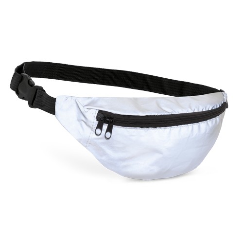 Fanny pack in reflective polyester Cacto coda di topo Fanny pack in reflective polyester Cacto coda di topo
