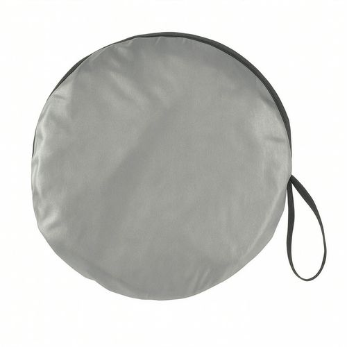 Foldable car windshield sun shade, anti-glare nylon, with case