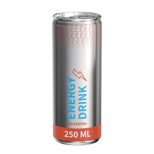 Energy Drink - sans sucre, 250 ml, Fullbody transp. (brillant) Energy Drink - sans sucre, 250 ml, Fullbody transp. (brillant)