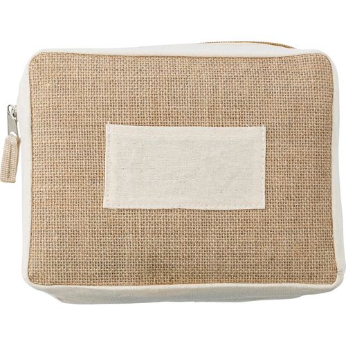 Jute toiletry bag Julian Jute toiletry bag Julian