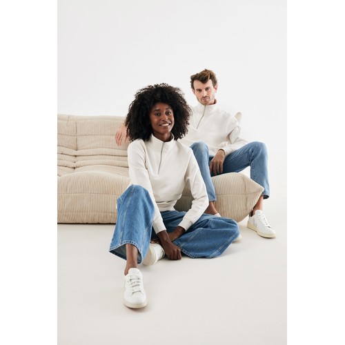 IQONIQ Elgon recycled cotton quarter zip sweater IQONIQ Elgon recycled cotton quarter zip sweater