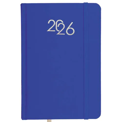 Agenda journalier 2026, couverture rigide en carton laminé Agenda journalier 2026, couverture rigide en carton laminé