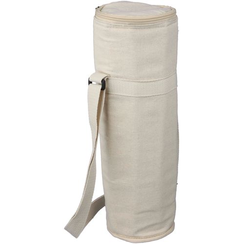 Recycled cotton (270 gsm) bottle cooler bag Eugene Recycled cotton (270 gsm) bottle cooler bag Eugene