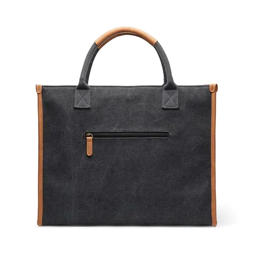 VINGA Bosler RCS recycled canvas office tote VINGA Bosler RCS recycled canvas office tote