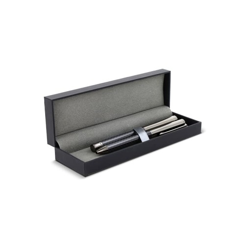 Set di penna a sfera e penna roller in metallo in confezione regalo Set di penna a sfera e penna roller in metallo in confezione regalo