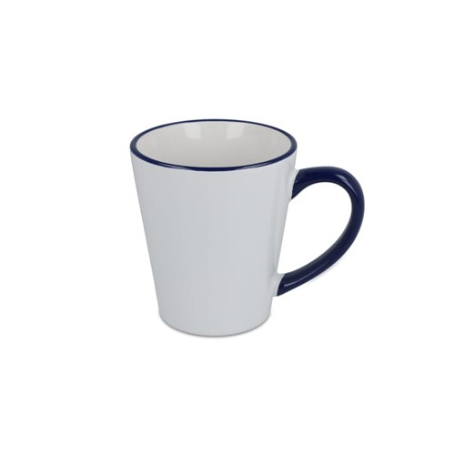 Mug subli Melbourne colored edge & handle 300ml