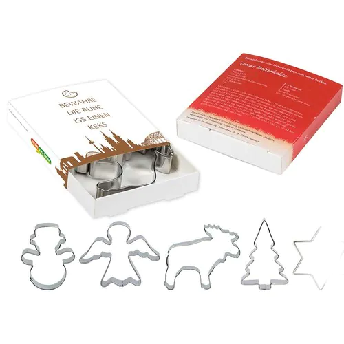 Moules à gâteaux dans boîte Premium - comète + bonhomme de neige Moules à gâteaux dans boîte Premium - comète + bonhomme de neige