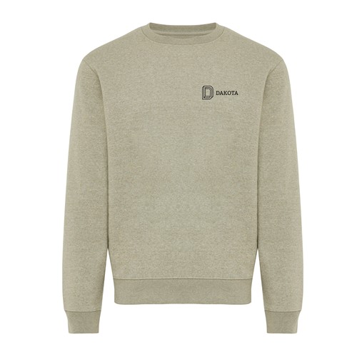 Sweater à col rond en coton recyclé IQONIQ Torla