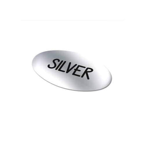 Vinyl Sticker Ovale 20x10mm Vinyl Sticker Ovale 20x10mm
