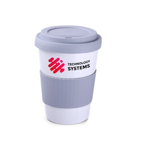 Beker Coffee2go Classic 350ml grijs