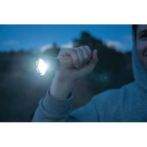 Torcia 5W Lucid in plastica riciclata RCS e bambù