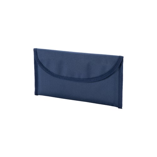 600D polyester document pouch with two pockets and velcro closure 600D polyester document pouch with two pockets and velcro closure