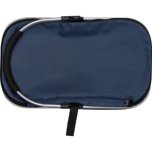 Shopping basket with cooling compartment