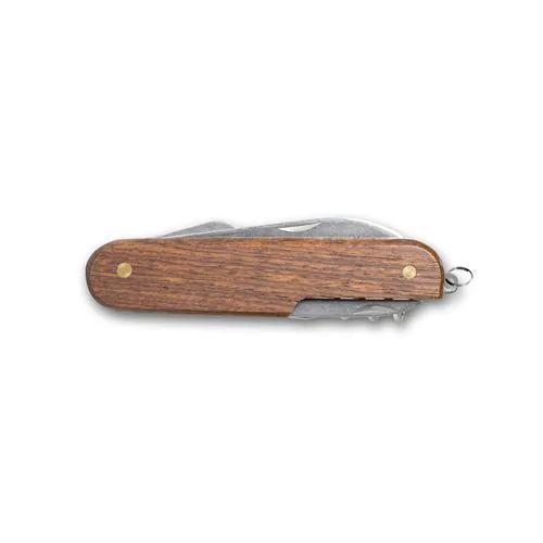 BELPIANO. Multifunction pocket knife in stainless steel and wood BELPIANO. Multifunction pocket knife in stainless steel and wood