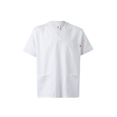 VL TLALOC. Tunique en sergé (190g/m²) à manches courtes, en polyester (65%) et coton (35%)