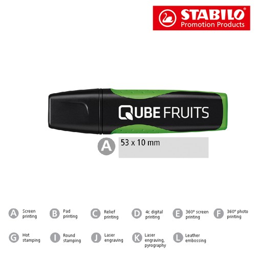 STABILO GREEN BOSS evidenziatore