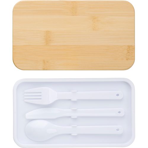 Lunch Box con doppio scomparto in PP Maxton Lunch Box con doppio scomparto in PP Maxton
