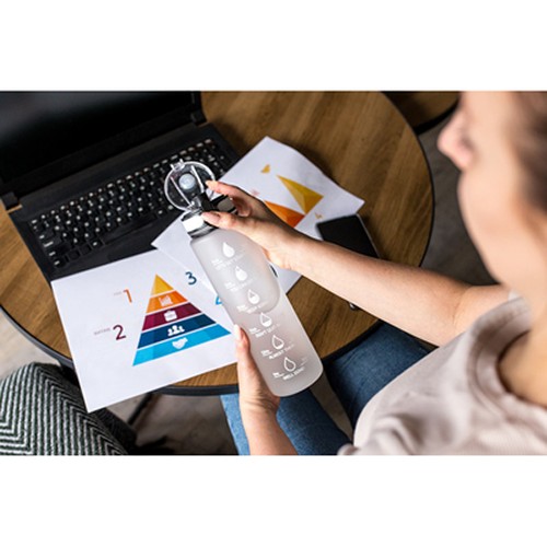 Bouteille de motivation 1000 ml | Bennie Bouteille de motivation 1000 ml | Bennie