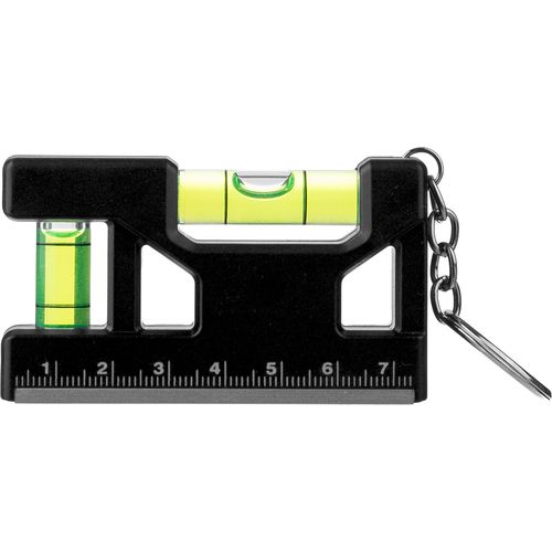 Recycled ABS spirit level keychain Indira Recycled ABS spirit level keychain Indira