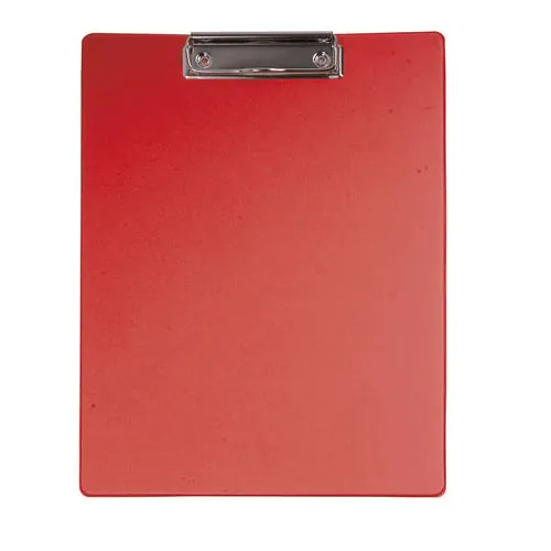 Plastic A4 folder with metal clip Plastic A4 folder with metal clip