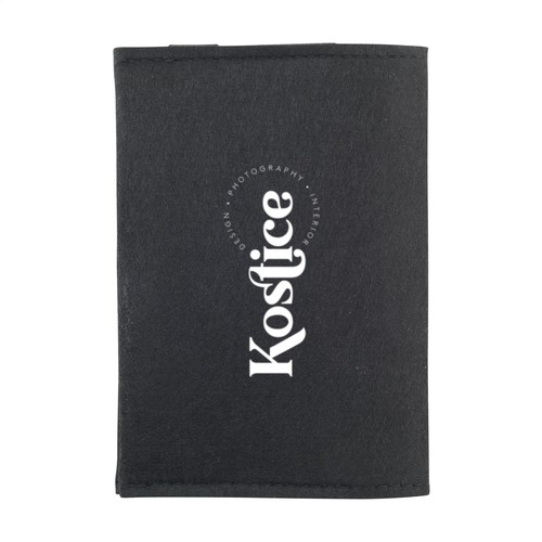 Identify GRS RPET Felt passport holder Identify GRS RPET Felt passport holder