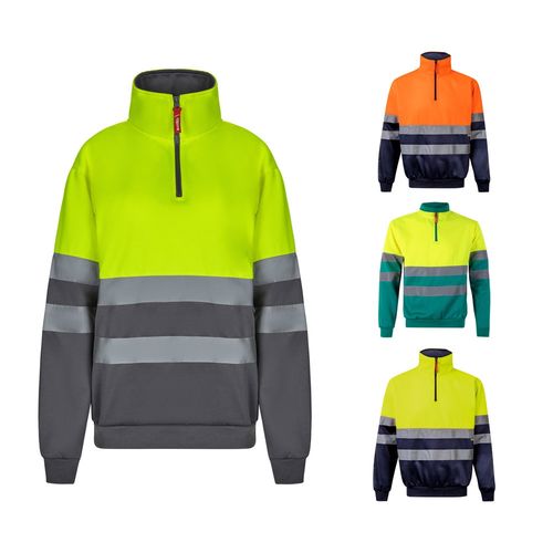 VL THOR LARGE. Tweekleurig sweatshirt (300g/m²) van polyester fleece (100%) VL THOR LARGE. Tweekleurig sweatshirt (300g/m²) van polyester fleece (100%)