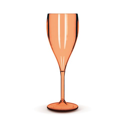 16CL PLASTIC TRITAN® REUSABLE  CHAMPAIGN FLUTE