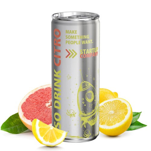 Iso Sports Drink Agrumes, Fullbody transparent (mat)