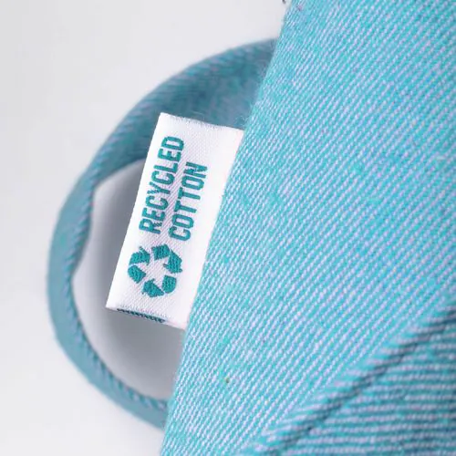 280g/m2 recycled cotton shopping bag, long handles
