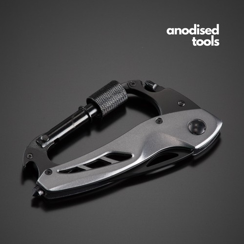 OPTIMA COLTELLO CHIUDIBILE CON MOSCHETTONE OPTIMA COLTELLO CHIUDIBILE CON MOSCHETTONE