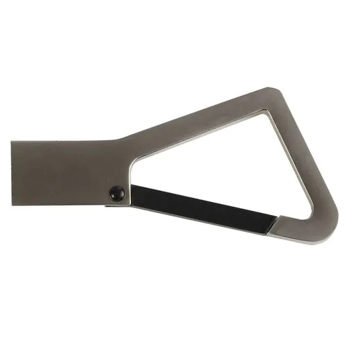 4 GB metal pen drive with snap hook. Upload on request with delivery in 2 weeks
