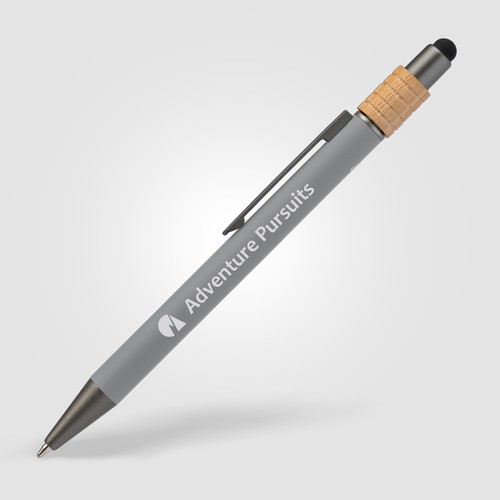 Reborn Spinner Stylo en aluminium recyclé avec stylet - breveté Reborn Spinner Stylo en aluminium recyclé avec stylet - breveté