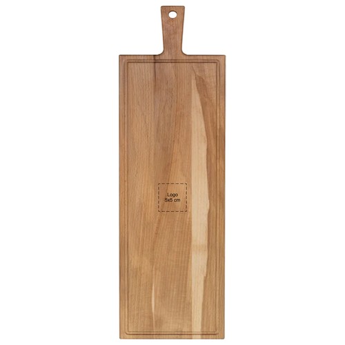 Plank met handvat beuken 59x19 cm Plank met handvat beuken 59x19 cm
