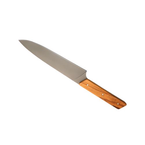 Chef knife 'Stavanger', olive tree wood Chef knife 'Stavanger', olive tree wood