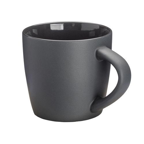 320 ml ceramic mug. With matte exterior and glossy interior