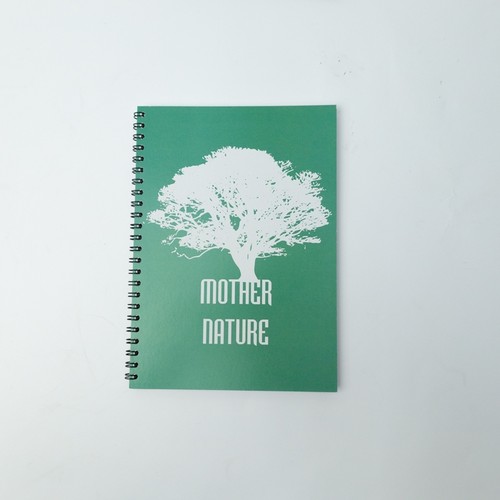 A5 SPIRAL BLOCK ON CUSTOMIZABLE RECYCLED PAPER A5 SPIRAL BLOCK ON CUSTOMIZABLE RECYCLED PAPER