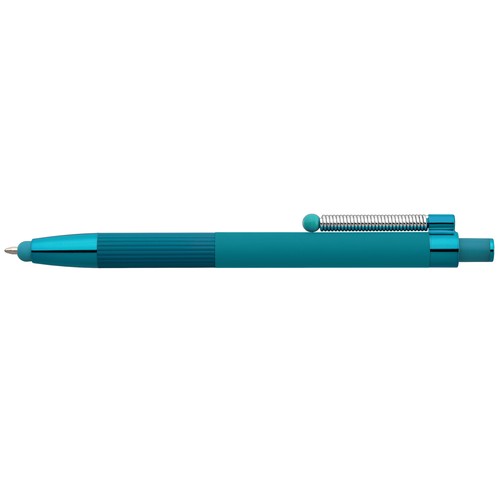 Stylo Lisbon, aluminium recyclé, monochrome, stylet anti-stress Stylo Lisbon, aluminium recyclé, monochrome, stylet anti-stress