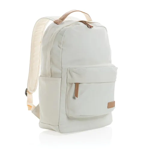 Impact AWARE™ 16 oz. recycled canvas laptop rugzak Impact AWARE™ 16 oz. recycled canvas laptop rugzak