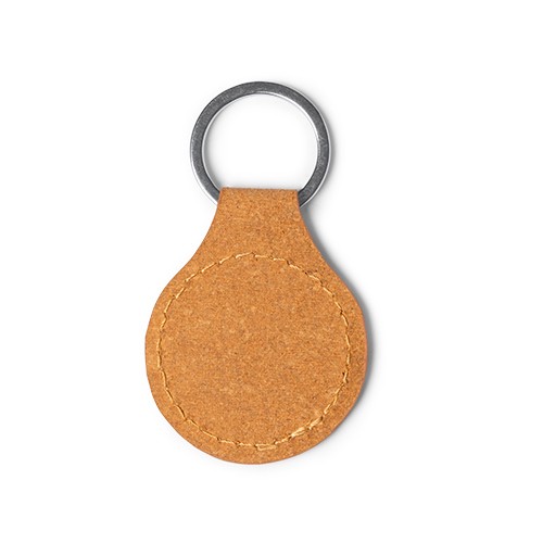 Recycled leather keychain available in two sizes, Kalana
