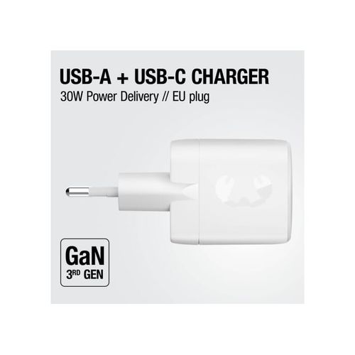 Fresh 'n Rebel Caricatore rapido 30W GaN USB-C & USB-A Fresh 'n Rebel Caricatore rapido 30W GaN USB-C & USB-A
