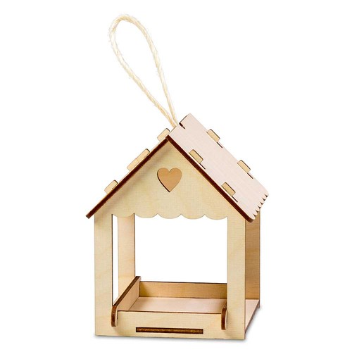 Birdhouse - Christmas - without laser engraving