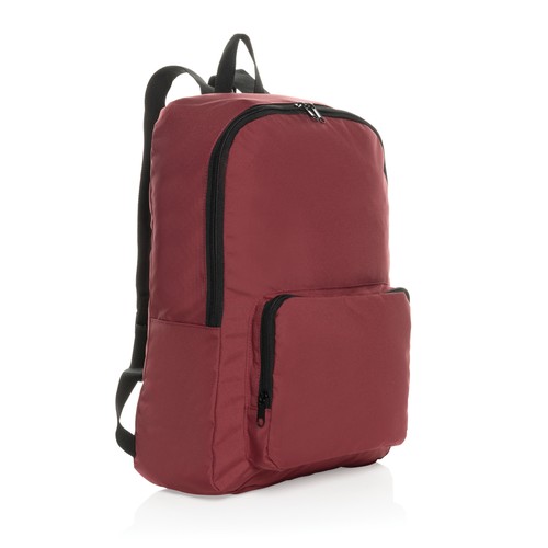 Sac à dos classique pliable en rPET AWARE™ Dillon Sac à dos classique pliable en rPET AWARE™ Dillon